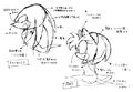 Concept art from Sonic Adventure