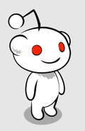 Snoo standing at an angle