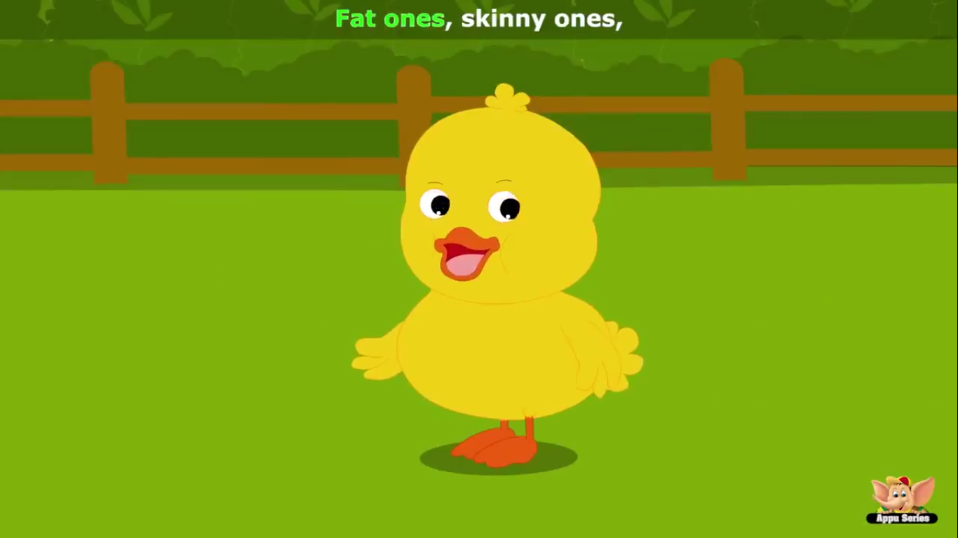 fat cartoon ducks