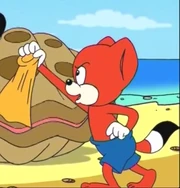 Foxi Holding A Flipper