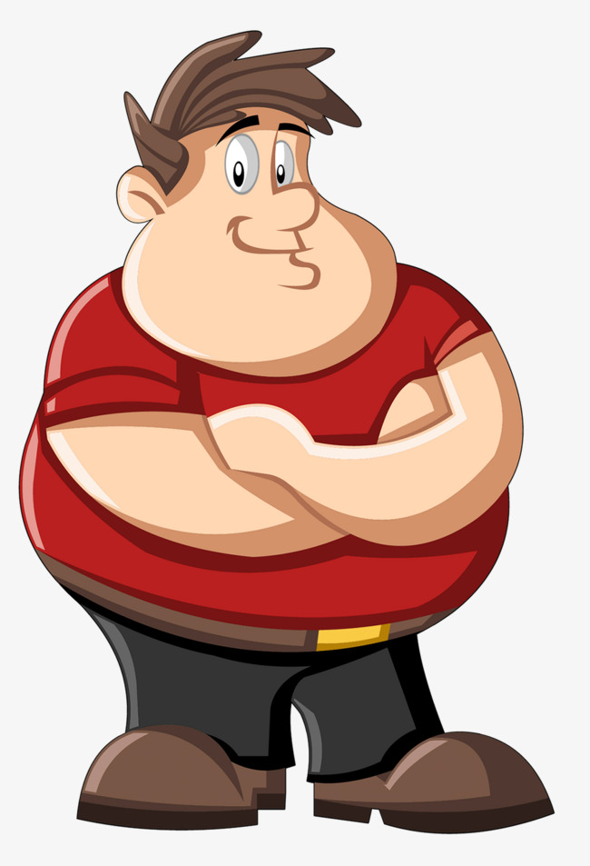 fat cartoon characters