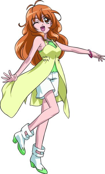 daily orange anime characters on X: the orange anime character of the day  is alice gehabic from bakugan battle brawlers!  / X