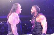 The Undertaker now befriends Roman Reigns after the latter realizes his mistakes of his behavior he did at Wrestlemania 33 earlier.