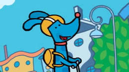 Blooter is so excited