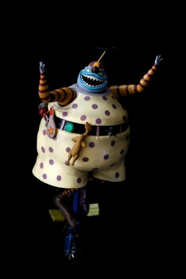 Clown with the tearaway face