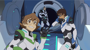 Shiro, Pidge and humiliated Lance are leaving