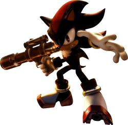 27853 - safe, artist:ry-spirit, shadow the hedgehog (sonic), hedgehog,  mammal, anthro, cc by-nc-nd, creative commons, sega, sonic the hedgehog  (series), 2018, gun, handgun, high res, male, meme, pistol, probably a  glock, quills