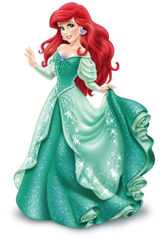 white christmas dresses Loungefly The Little Mermaid Paper Doll Pin Set main image 0