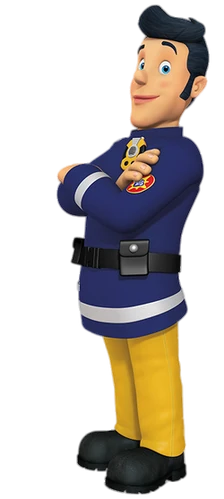 Fireman-Sam-character-Elvis-arms-crossed