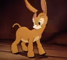 Jenny the Burro in The Village Smithy 1.png