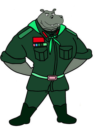 Namgyal Khatiwada nirayasha commander soldier army hippopotamus