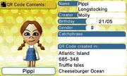 Pippi Longstocking QR Code Contents