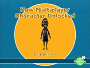 Peggy Sue unlocked if the mission "Looking for Rover" is beaten.