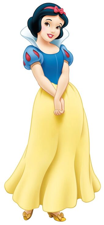 snow white yellow dress