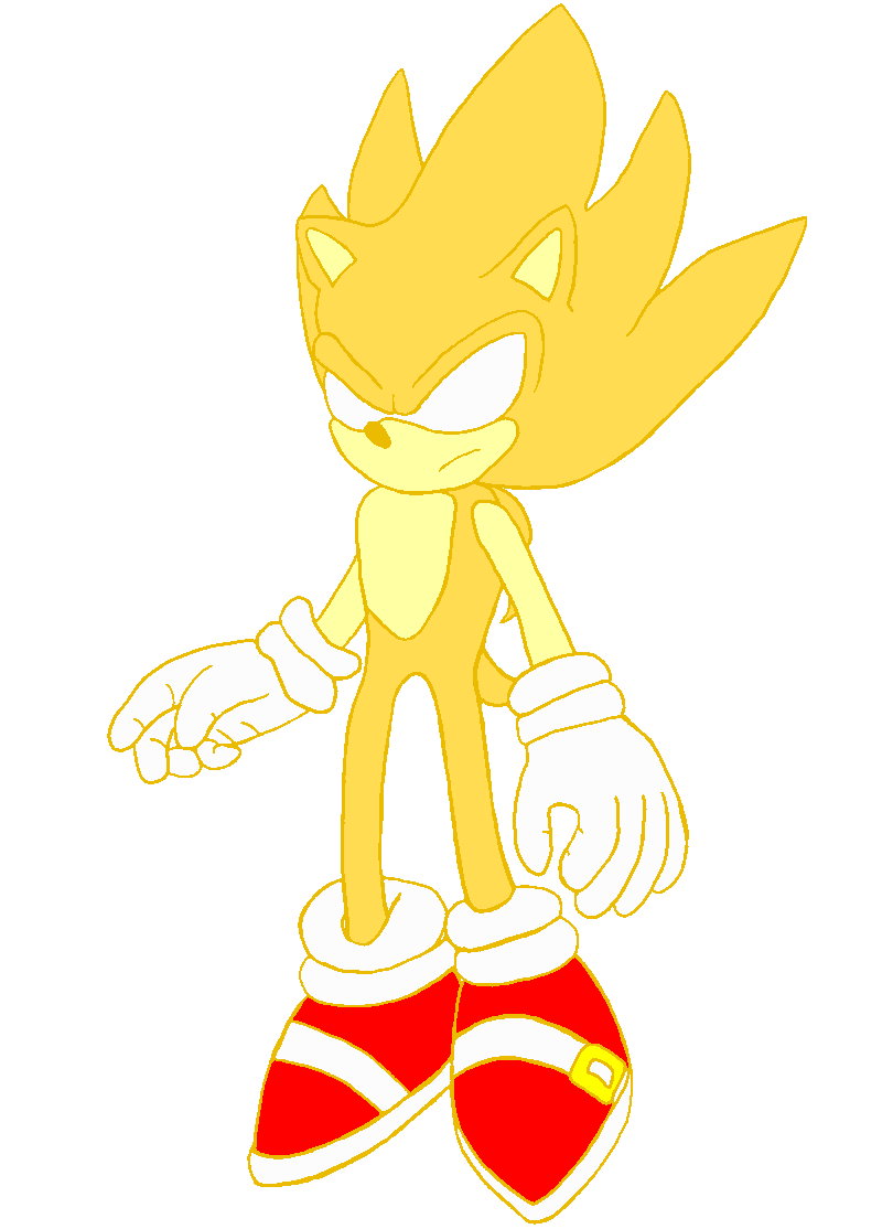 Hyper Sonic (by Ry-Spirit) : r/SonicTheHedgehog