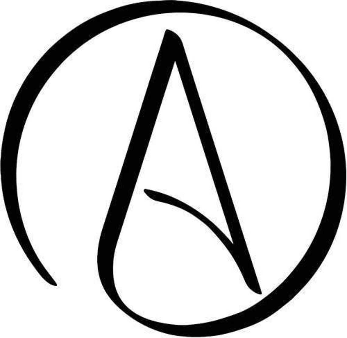 Как выглядит знак атеистов