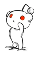 Snoo deeply thinking