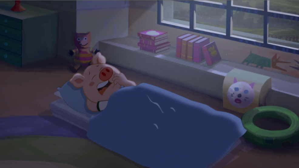 Anderson (Mini Wolf-Mini Loup) In Bed Scene 01