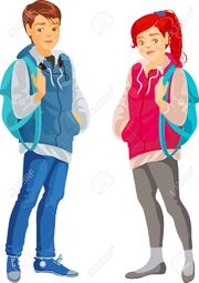18727212-teenagers-boy-and-girl-isolated