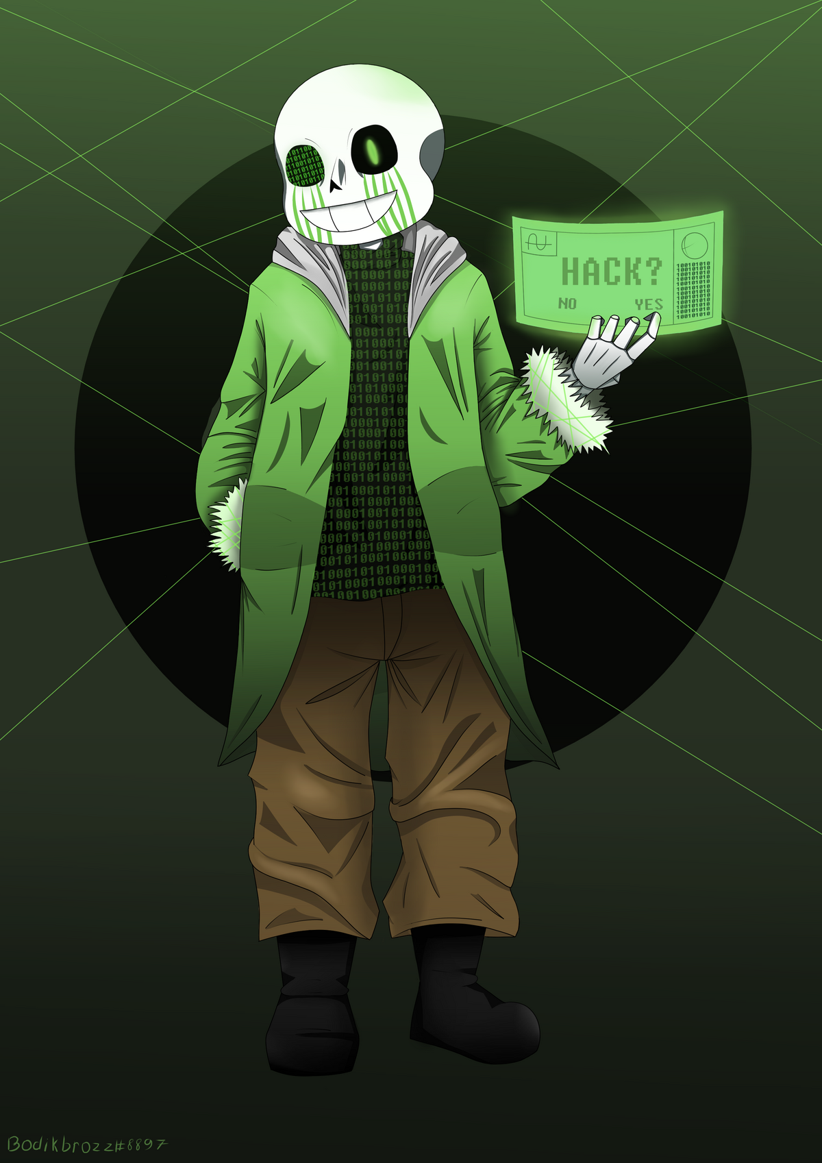 Hacker!Sans | CharacterUnderverseRp вики | Fandom