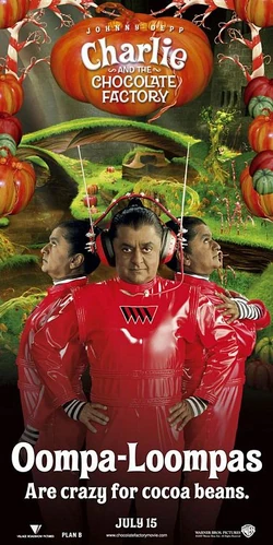 charlie y la fabrica de chocolate oompa loompa 2005