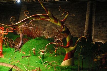 Candy Cane Trees Charlie And The Chocolate Factory Wiki Fandom