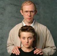 Mike with his father