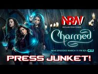 Charmed- Season 4 Press Junket! The CW! Melonie Diaz! Sarah Jeffery! -NRW! -NerdsRuleTheWorld!