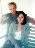 Rare promotional photo featuring Prue and Tempus