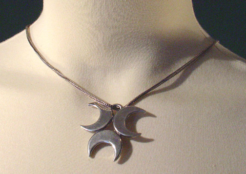 Charmed moon necklace store
