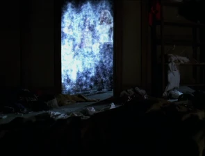 Paige orbing in with Piper and Phoebe.