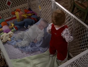 The Manticore Baby shimmering in.