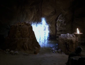 Paige orbing in with her sisters.