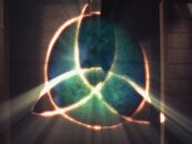 The triquetra glowing. ("Witch Trial")