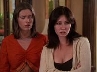 Prue is no longer wearing the necklace