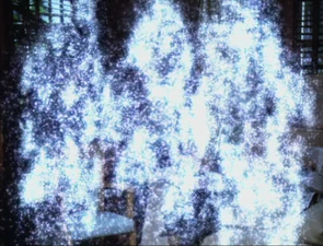 Paige orbing out with her sisters.