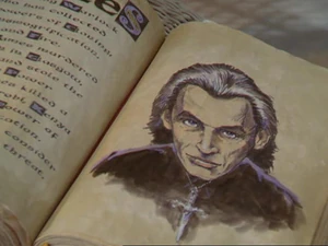 A closer look at the illustration of Eames.