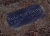 Paige's Tombstone