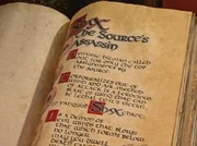 Шекс в книге таинств