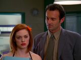 Paige Matthews and Cole Turner