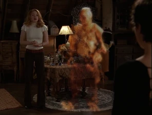 A Manticore shimmering in.