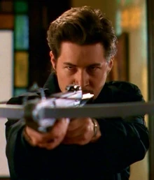 A Darklighter shoots an arrow from his crossbow