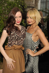 With Nicole Richie