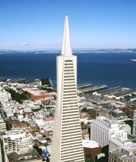 Transamerica Building overlooking North Beach