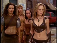 Kára, Piper, Mist and Frejya in San Francisco