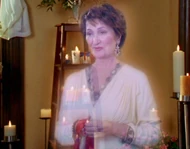 Penny watches Piper walk down the stairs