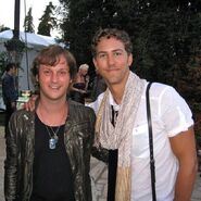 Wes with publicist Tim Sepulvado