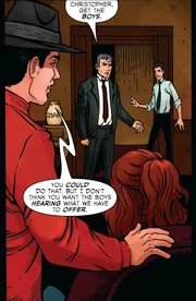 Paige and Richard meet the Mercers