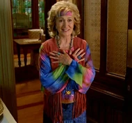 Penny reverts to her carefree self in the present