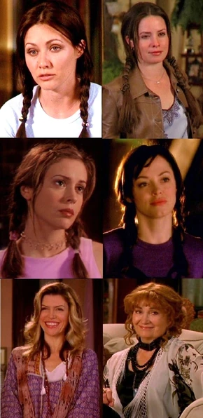 Prue, Piper, Phoebe, Paige, Patty and Penny - Powerful Good Witches